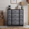 Sorbus Dresser with 12 Drawers - Chest Organizer Unit with Steel Frame Wood Top and handle - Large Dresser for Bedroom, Nursery & etc